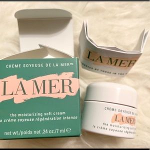 New La Mer moisturizing soft cream 0.24oz